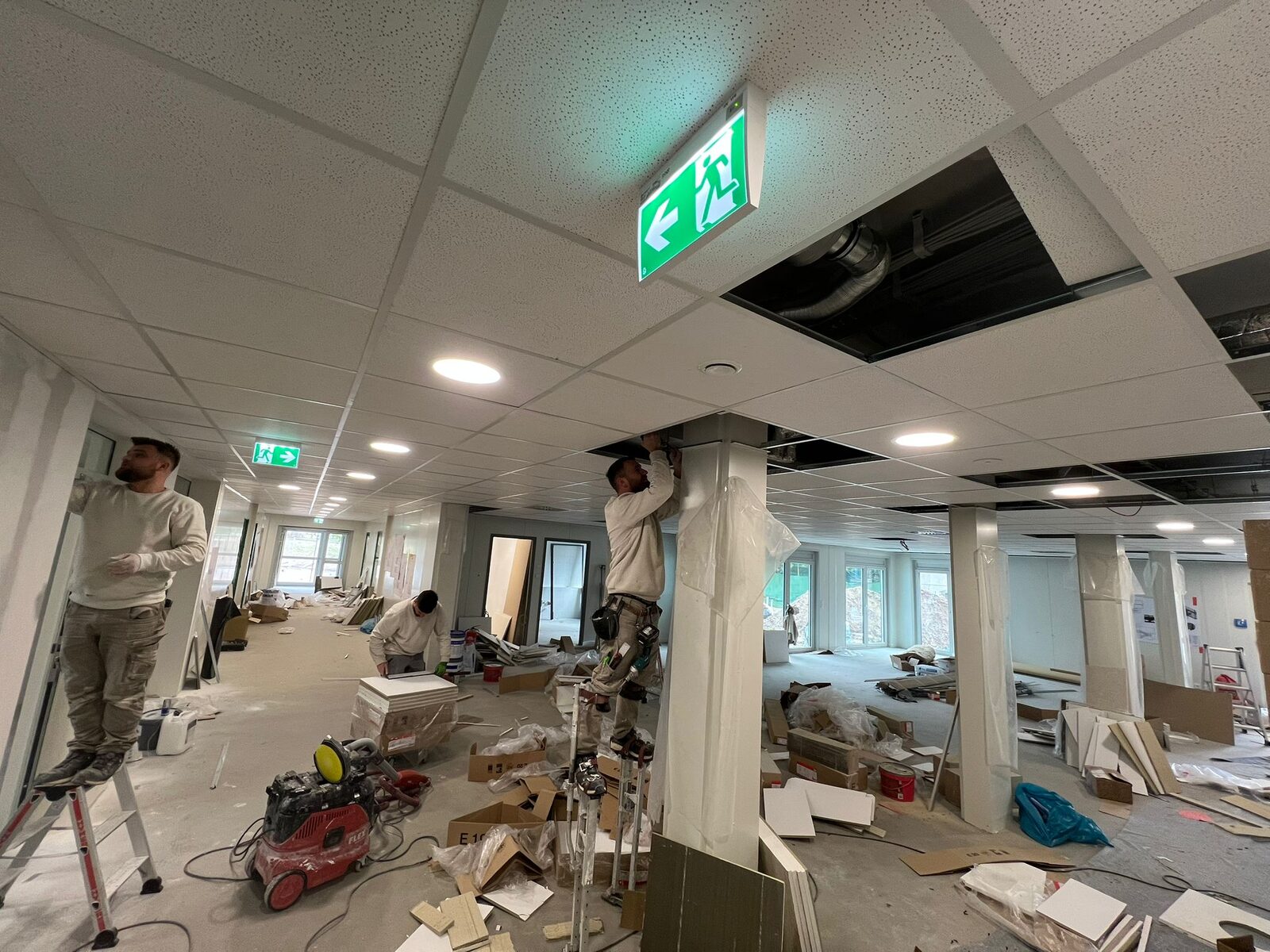 KiTa Germersheim — Deckenmontage