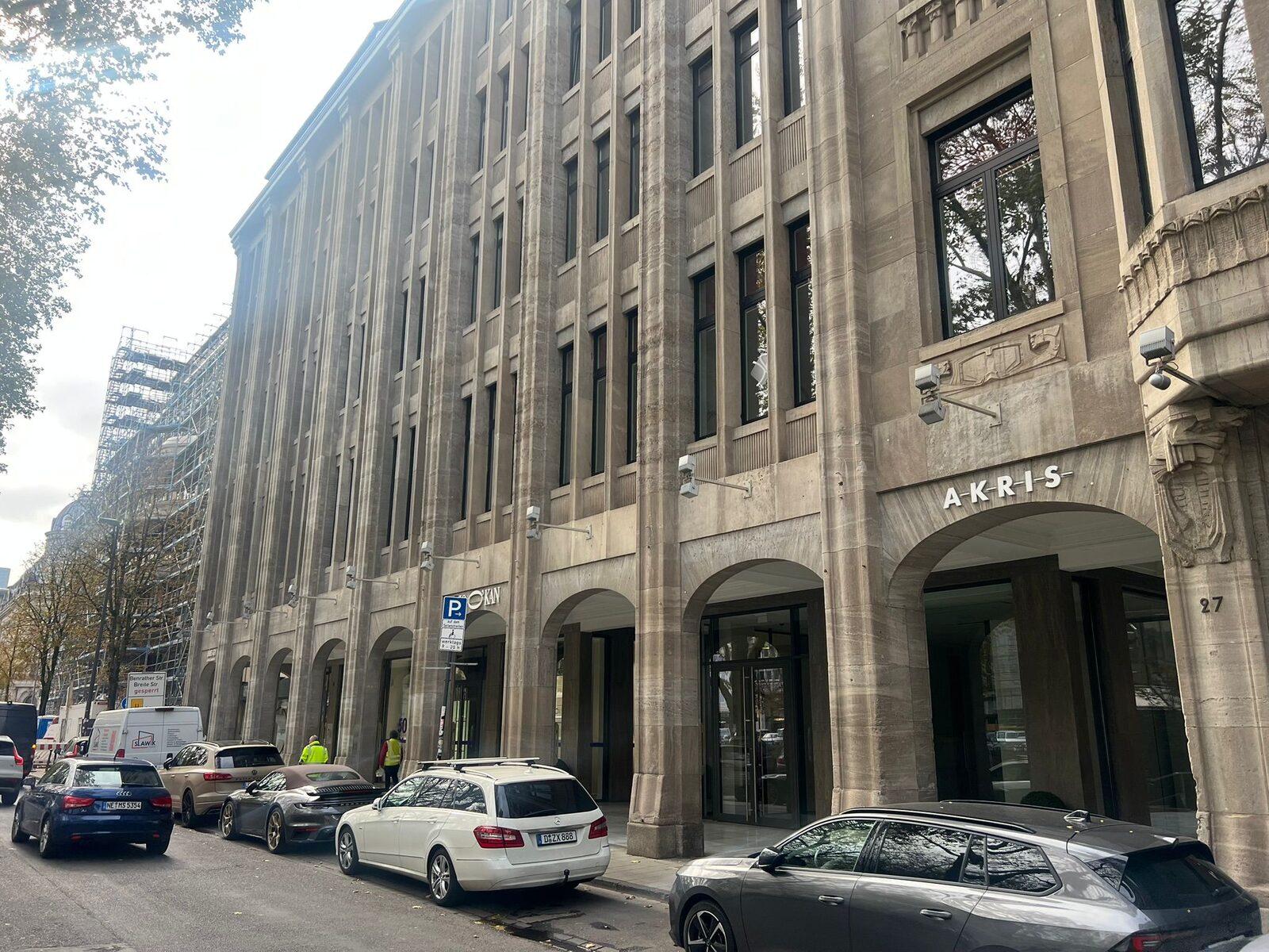 Trockenbau Ständerwerk Büroetage – Übersicht Baustelle