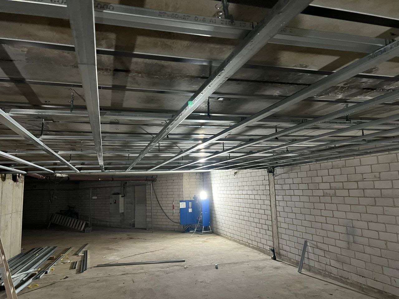 F90 Tiefgarage Aachen — UK fertig montiert